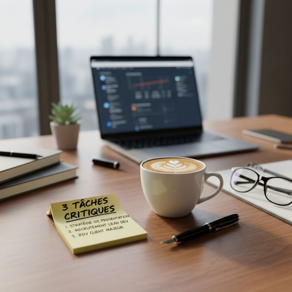 La productivité d'un dirigeant