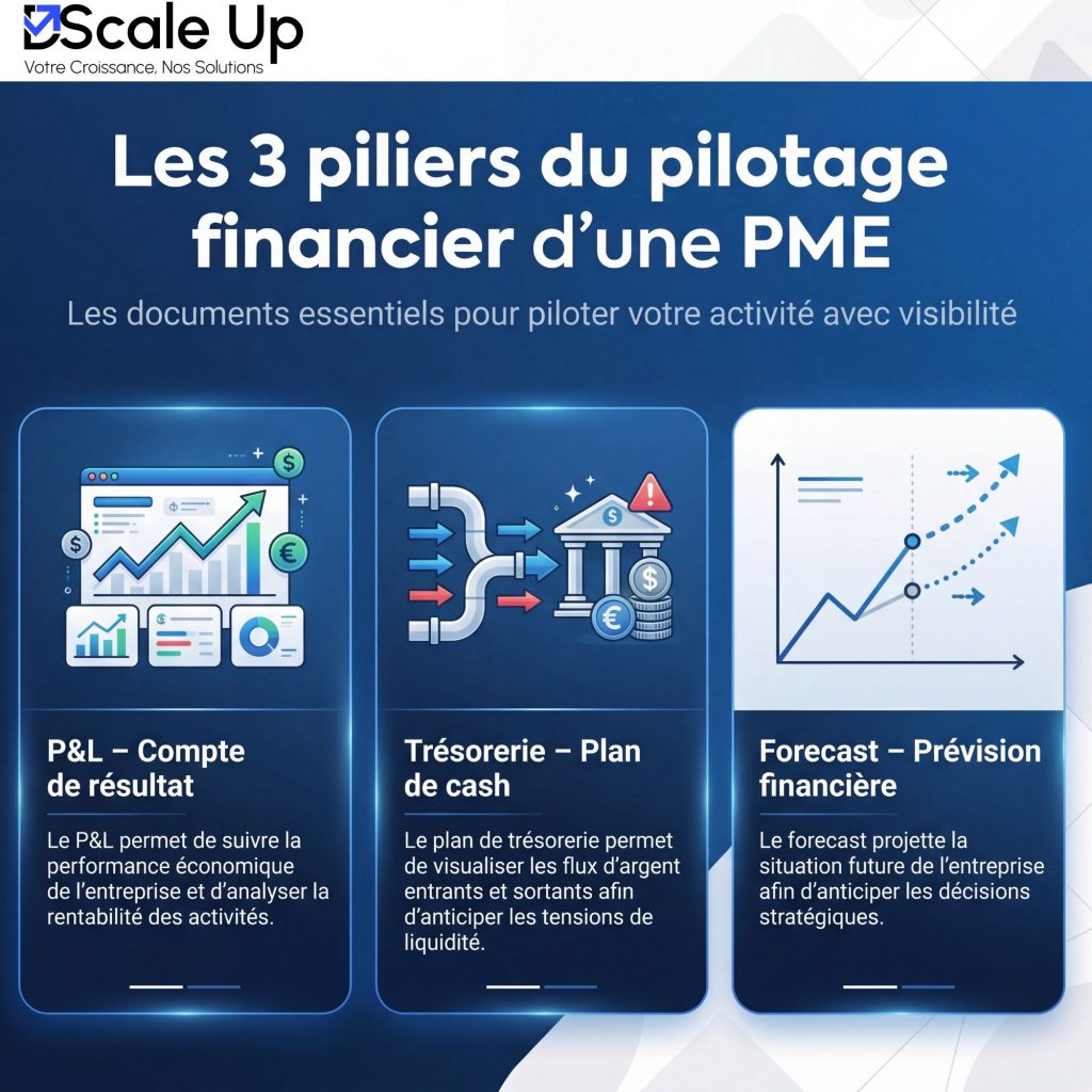 Les 3 piliers du Pilotage Financier PME TPE