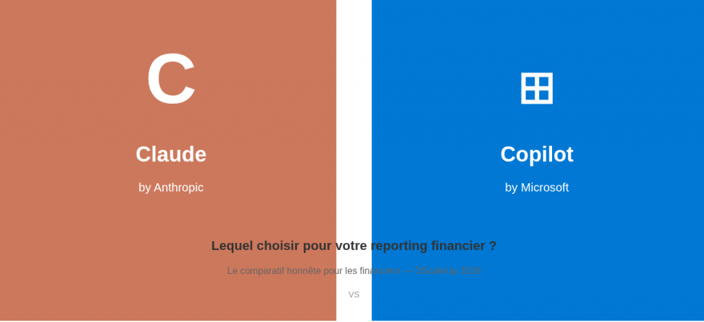 Claude vs Copilot dans Excel : lequel choisir pour votre reporting financier ?