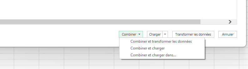 Combiner et transformer les fichiers Excel dans Power Query
