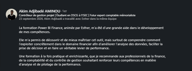 Recommandation LinkedIn de Akim Adjibadé Aminou